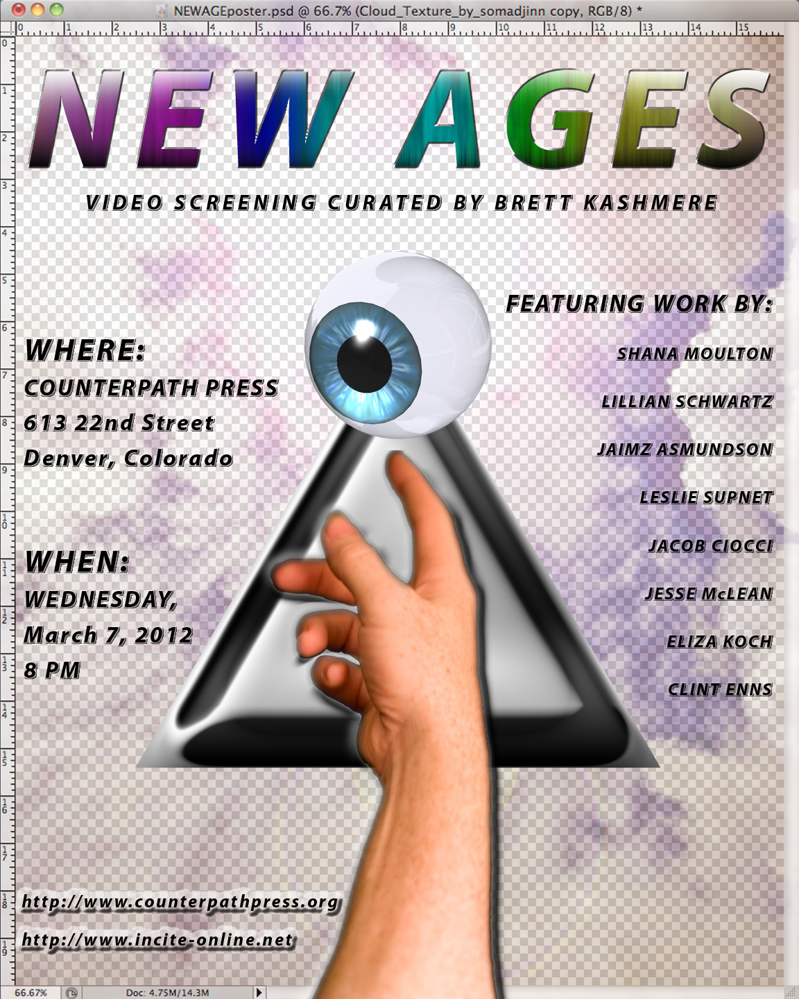 New Ages: Screening and Launch of Incite: Experimental Media #3, March 7, 2012