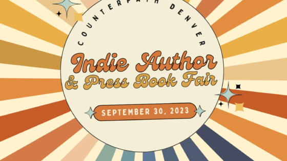 Indie Author and Press Book Fair! Saturday, September 30, 2023, 9:30a.m. and into the night!