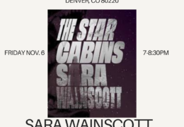 Reading: Sara Wainscott, Andrea Rexilius, Megan Foley, and Jordon Wyberneit. Friday, November 6, 2026, 7pm