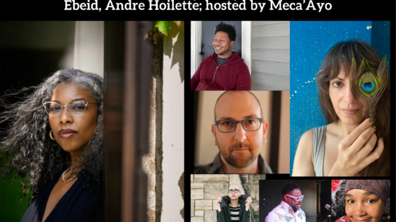 Reading: Khadija Queen, Steven Dunn, Jessica Lawson, Jeffrey Pethybridge, Carolina Ebeid, and Andre Hoilette, hosted by Meca’Ayo, Saturday, September 19, 2026, 7pm